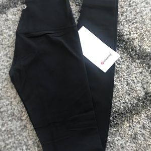 Lululemon align pants black size 2 NWT 28”